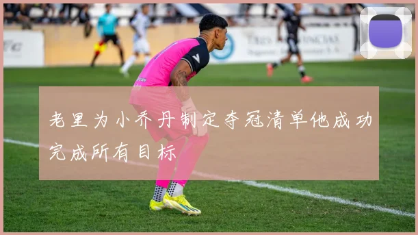 老里为小乔丹制定夺冠清单他成功完成所有目标